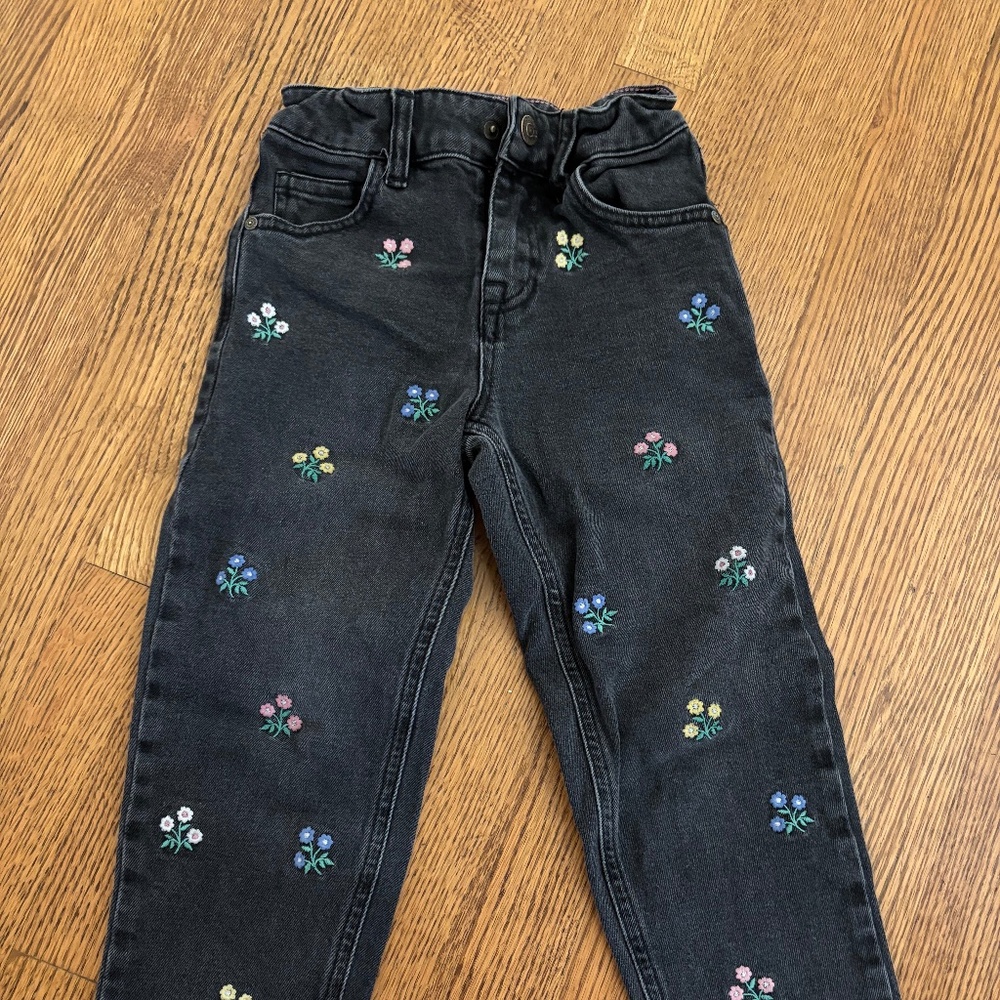 Embroidered Mini Boden Jeans
